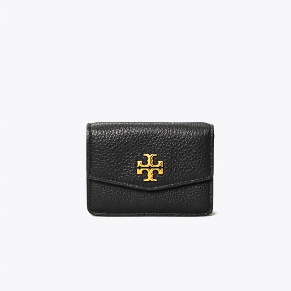 NWT TORY BURCH Authentic Kira Leather Tri-Fold Mini Wallet - Picture 2 of 14